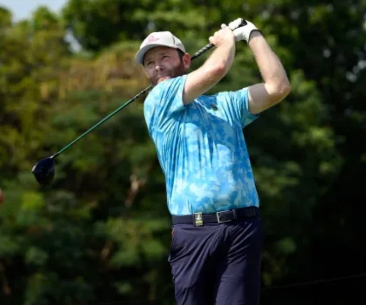 Branden Grace playing golf