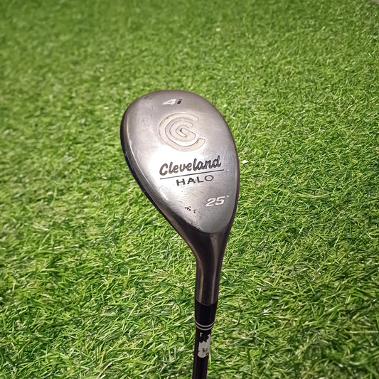 Cleveland Halo 25° 4 hybrid with Halo Stiff Shaft