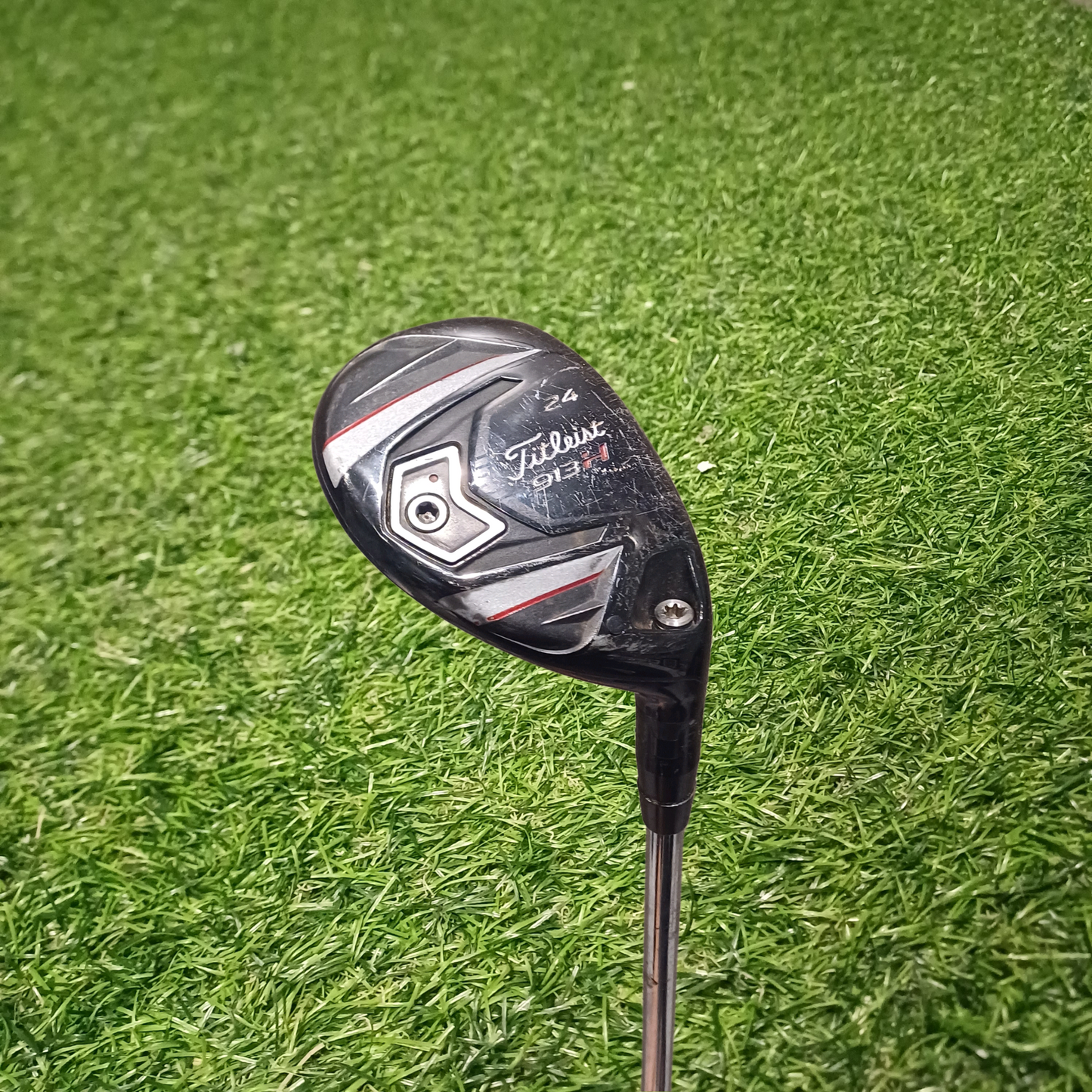 Titleist 913H 24° Adjustable hybrid with Regular Steel Shaft