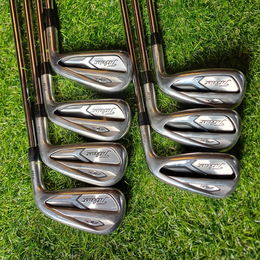 Titleist AP1 718 4i- PW with AMT Red S300 Stiff Shafts
