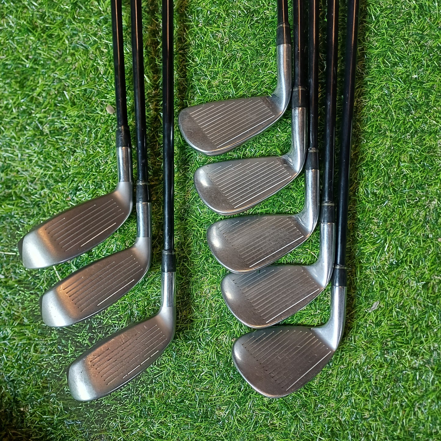 Adams Golf A7OS Hybrid Iron Set with Prolaunch Axis A-Flex  Graphite Shafts