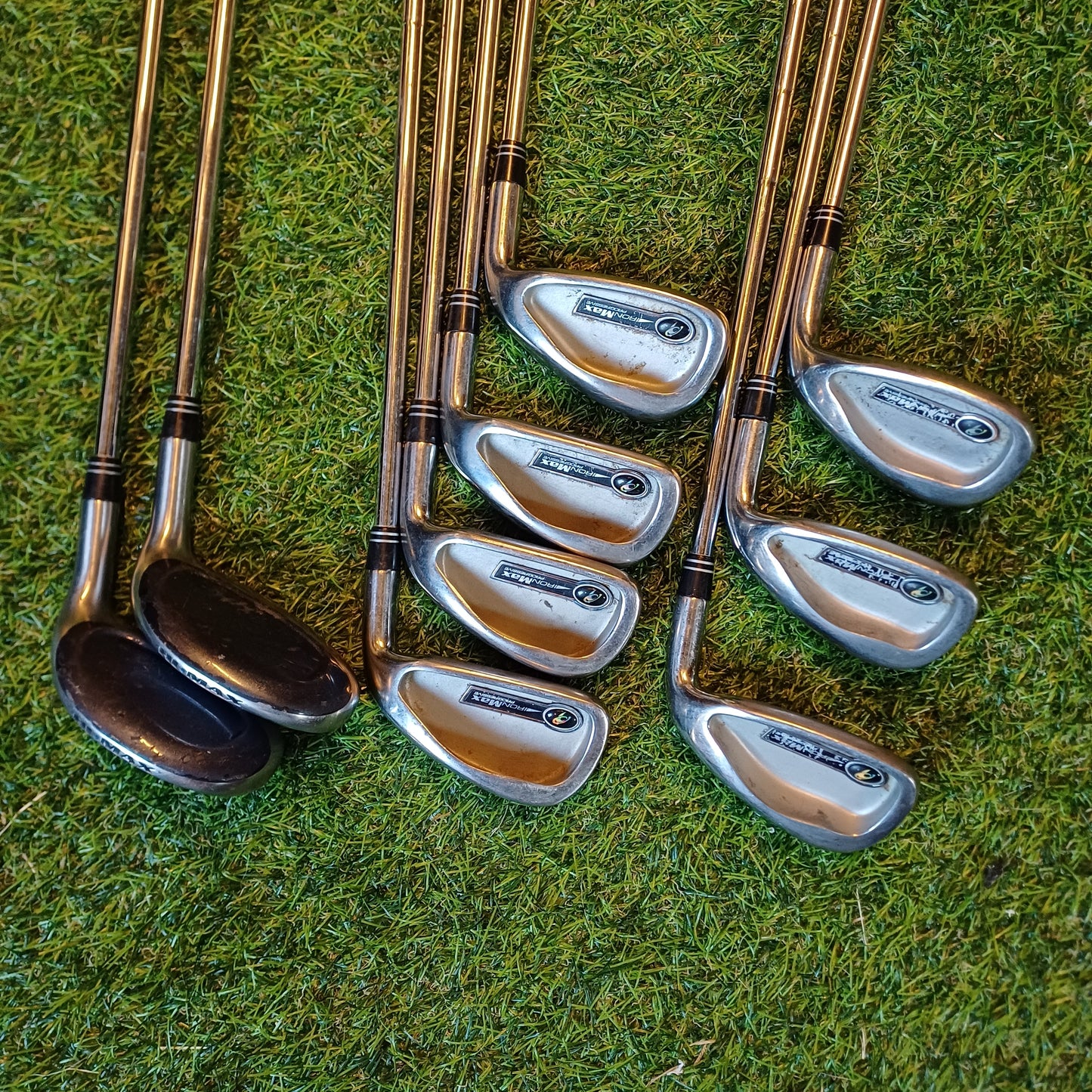 Nicklaus Ironmax Iron Set. 3 and 4 Hybrids, 5i-SW. Regular Shafts.
