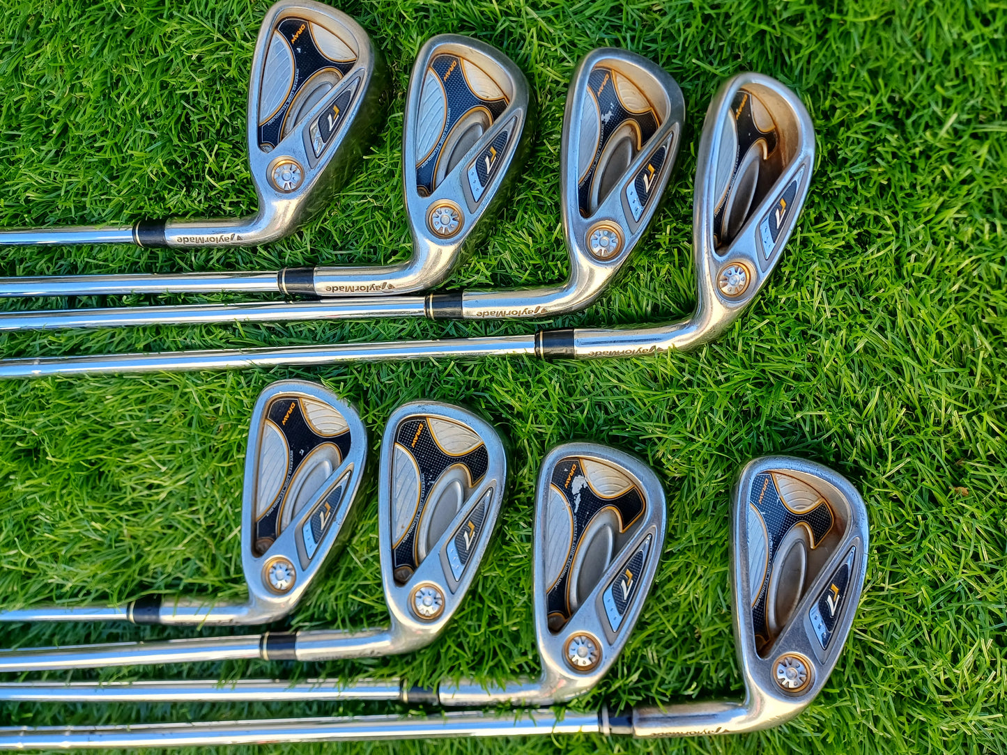 TaylorMade R7 Draw Golf Set | 9° Stiff Driver | Burner Woods & Hybrids