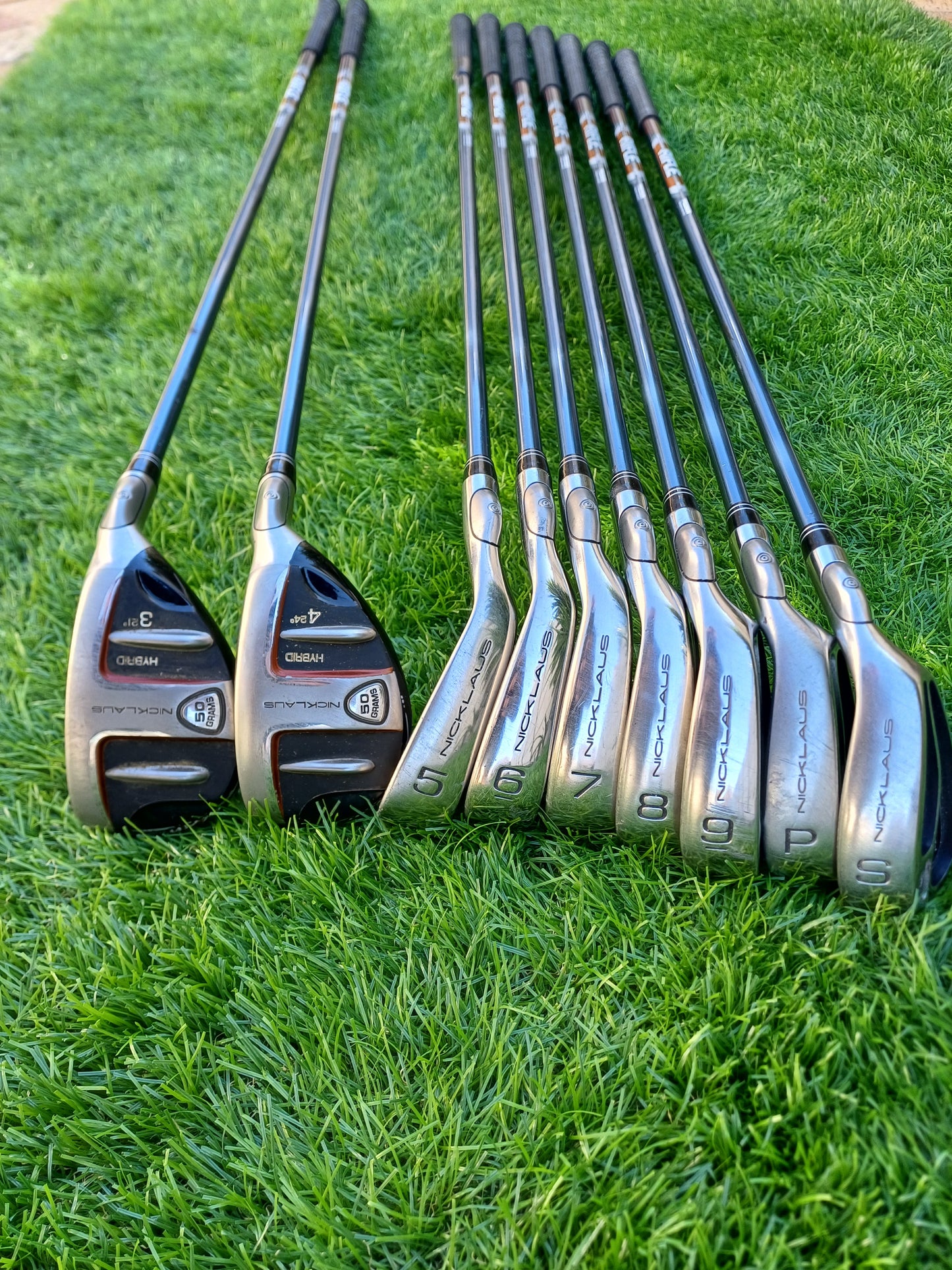 Nicklaus M18 Driver & Polarity Hybrid Set | 5-SW + Zevo Chipper