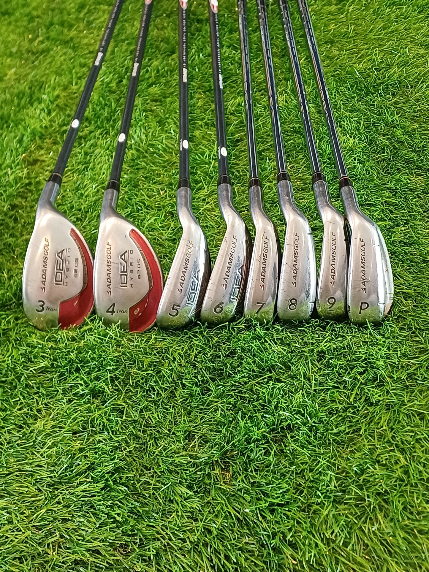 Adams Idea A2OS Iron Set 3-PW | Hybrid-Combo Set | 9/10 Condition