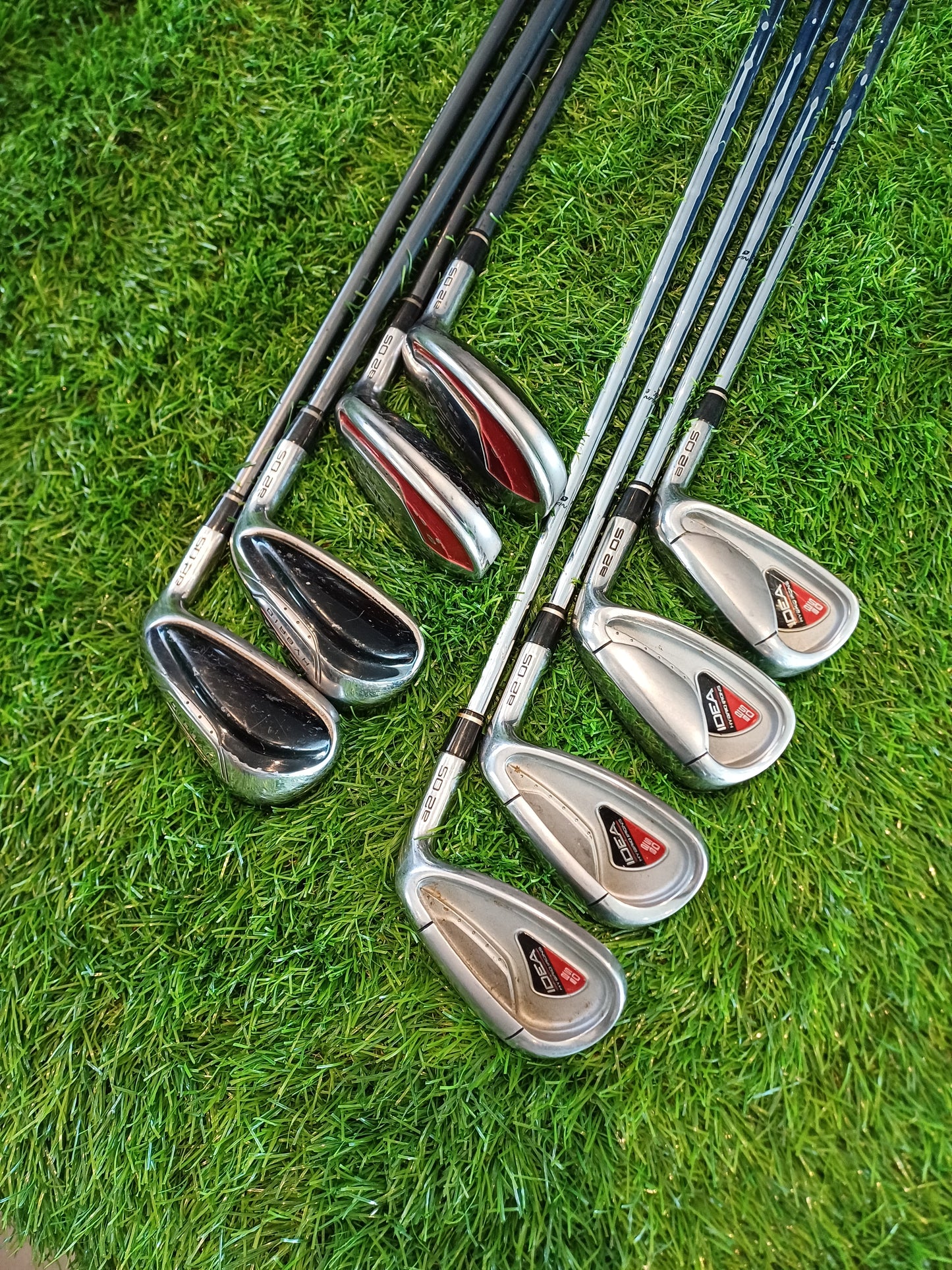 Adams Idea A2OS Iron Set 3-PW | Hybrid-Combo Set | 9/10 Condition