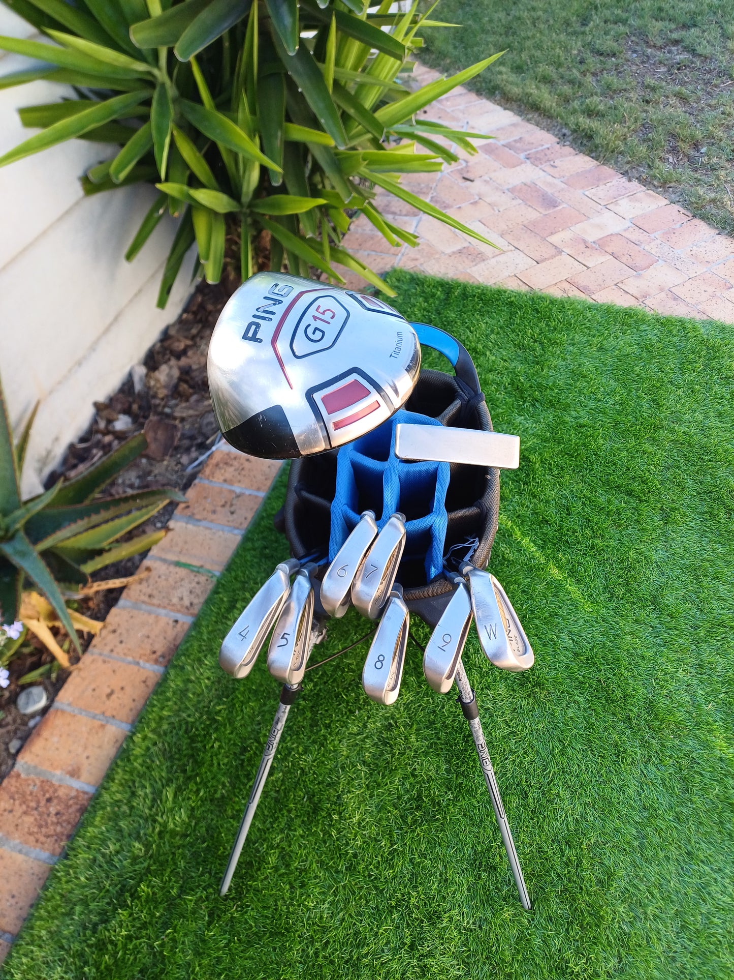 PING i3 Iron Set 4-PW & G15 Driver | Forgiving Complete Ping Set (Black Dot)