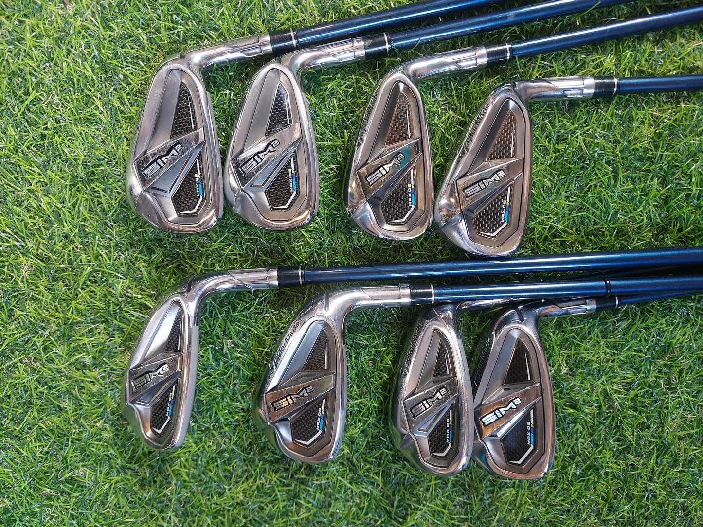 TaylorMade Qi10 Max Driver, SLDR Hybrids & SIM2 Max OS Irons Complete Golf Set | Pre-Owned