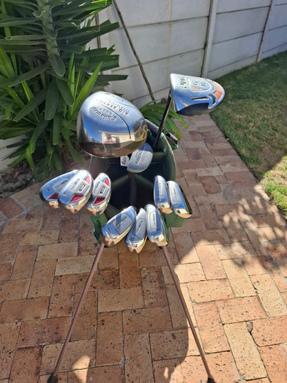 Complete Golf Set with New Tiger Shark Hybrid Irons
