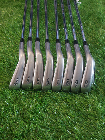 Titleist AP1 716 3i-PW with XP90 S300 Stiff Shafts and New OS Lampkin Grips