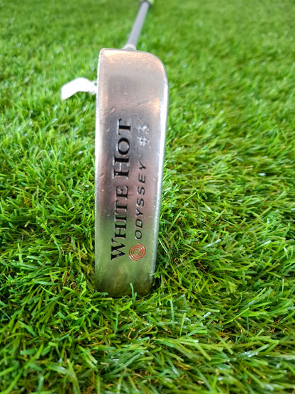 Odyssey White hot #3 Blade Putter with Jumbo Max Grip