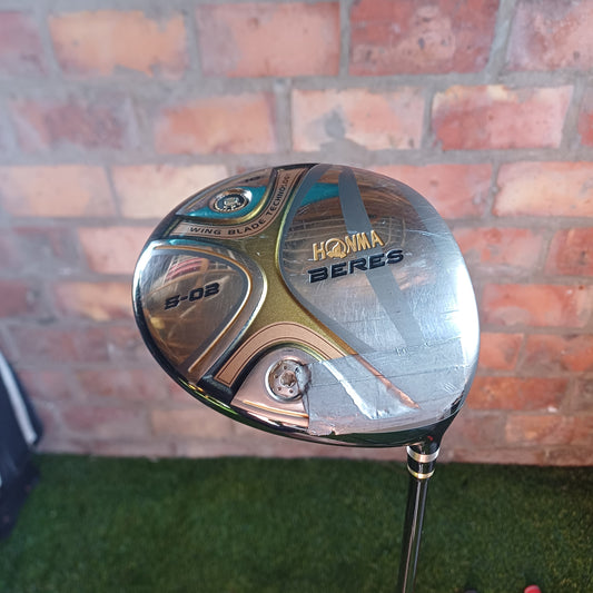 Honma Beres S-02 10° ARMRQ 6 49g Regular Shaft with Cover | Pre-Owned