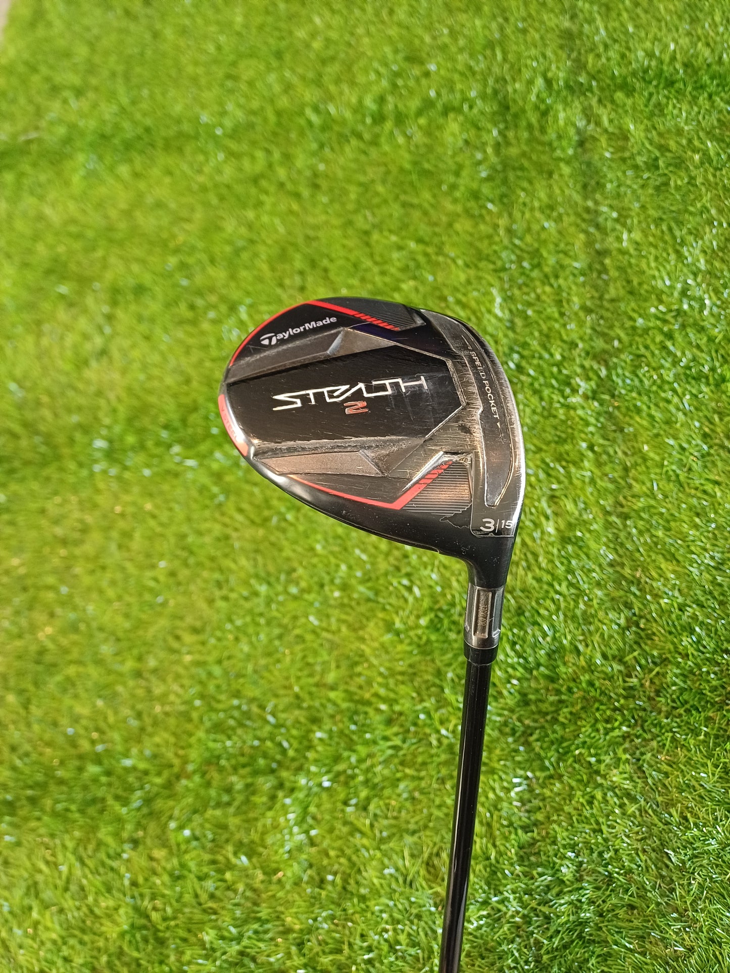 TaylorMade Stealth 2 15 Degree 3 Wood Fujikura Ventus TR 5A Senior Flex with Headcover
