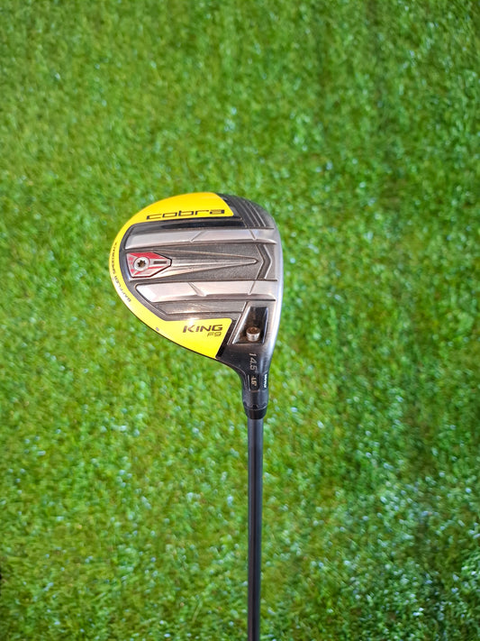 Cobra King f9 14.5° 3-4 Wood with HZRDUS Smoke 6.5 70g stiff shaft