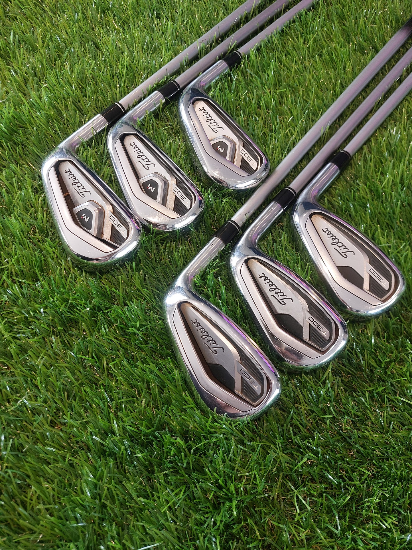 Titleist T300 (2021) 5i-PW with Tensei CK Series Graphite Ladies Shafts