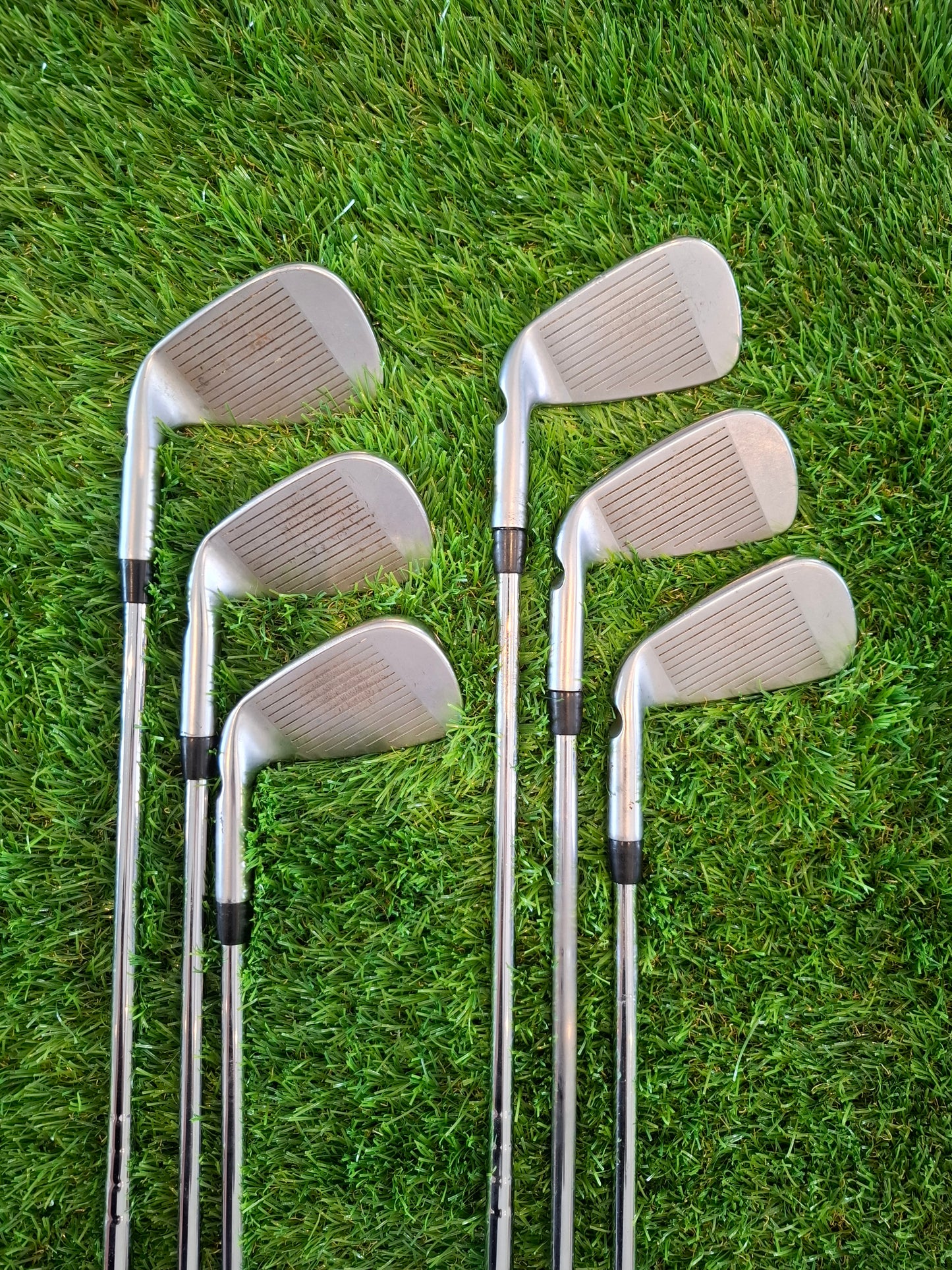 PING i500 5i-W set with AMT Black S300 Shafts Black Dot