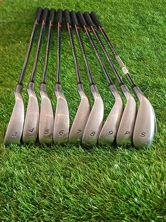 TaylorMade RAC HT Iron Set 3-SW Iron Set with 95g Stiff Flex Steel Shafts