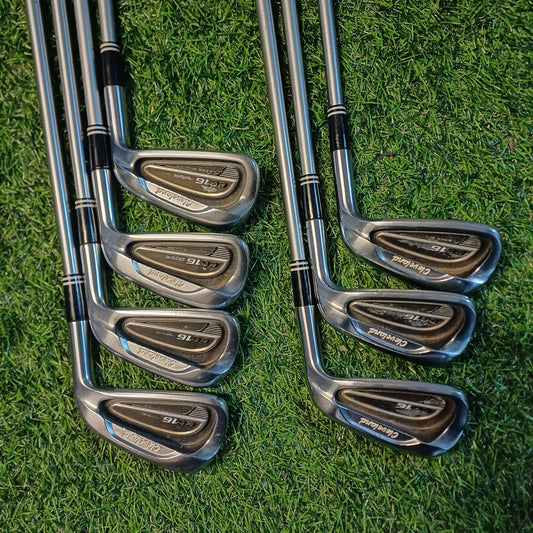 Cleveland CG16 Tour 4i-PW with KBS Tour C Taper 125 Stiff Shafts