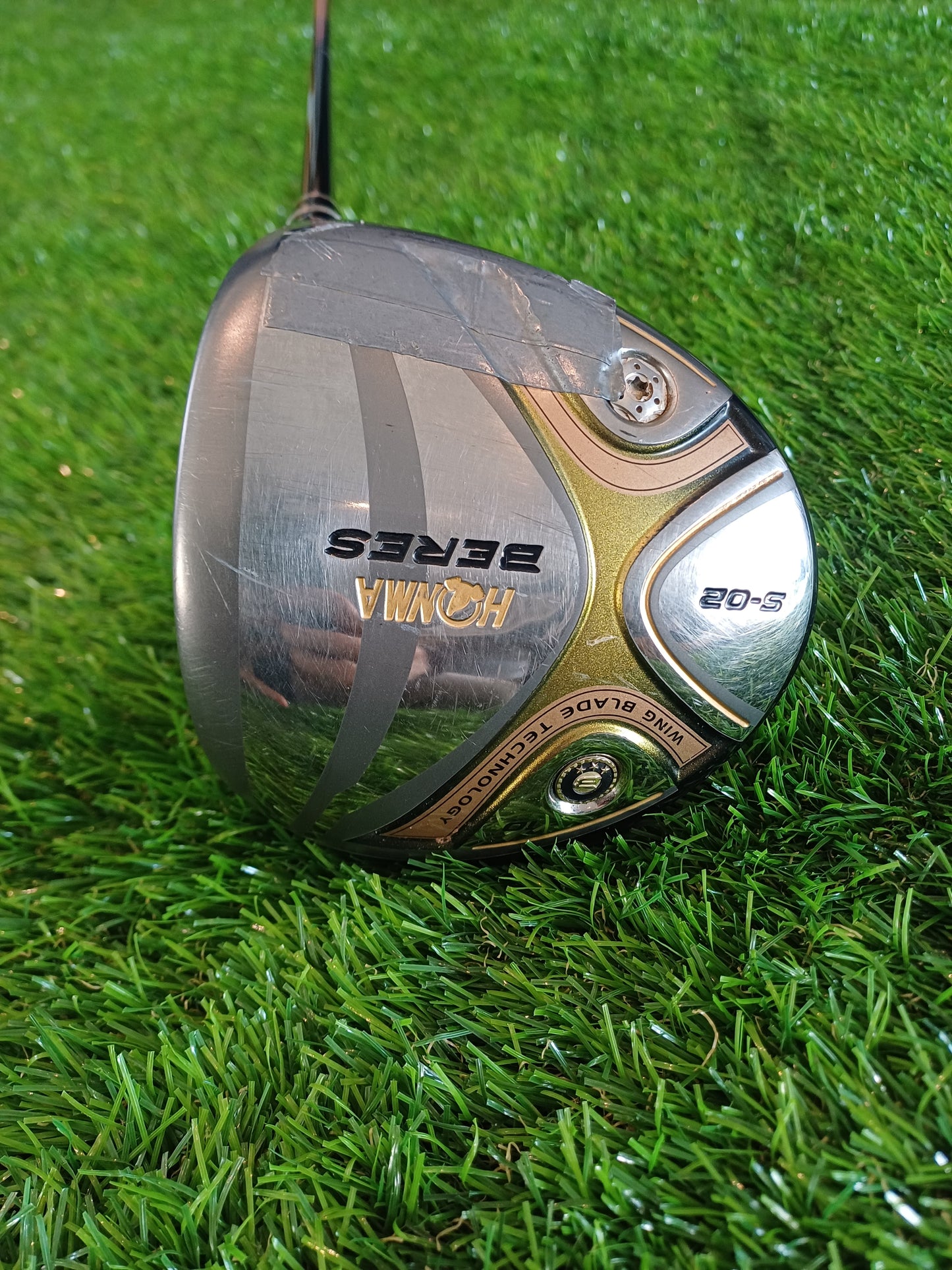 Honma Beres S-02 10 Degree Driver Honma ARMRQ6 Regular Flex with Headcover