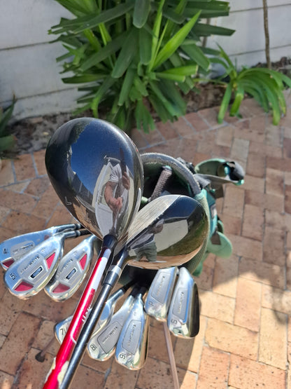 Complete Golf Set with New Tiger Shark Hybrid Irons