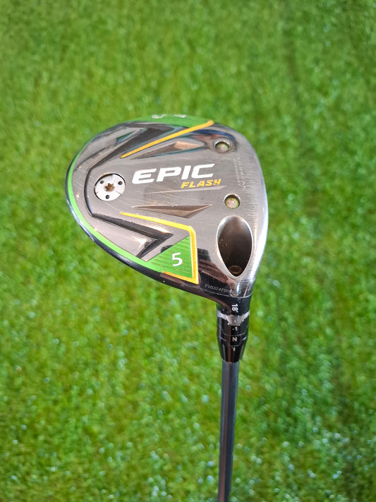 Callaway Epic Flash 18° 5 Wood with Hzrdus Smoke 6.0 70g Stiff Shaft