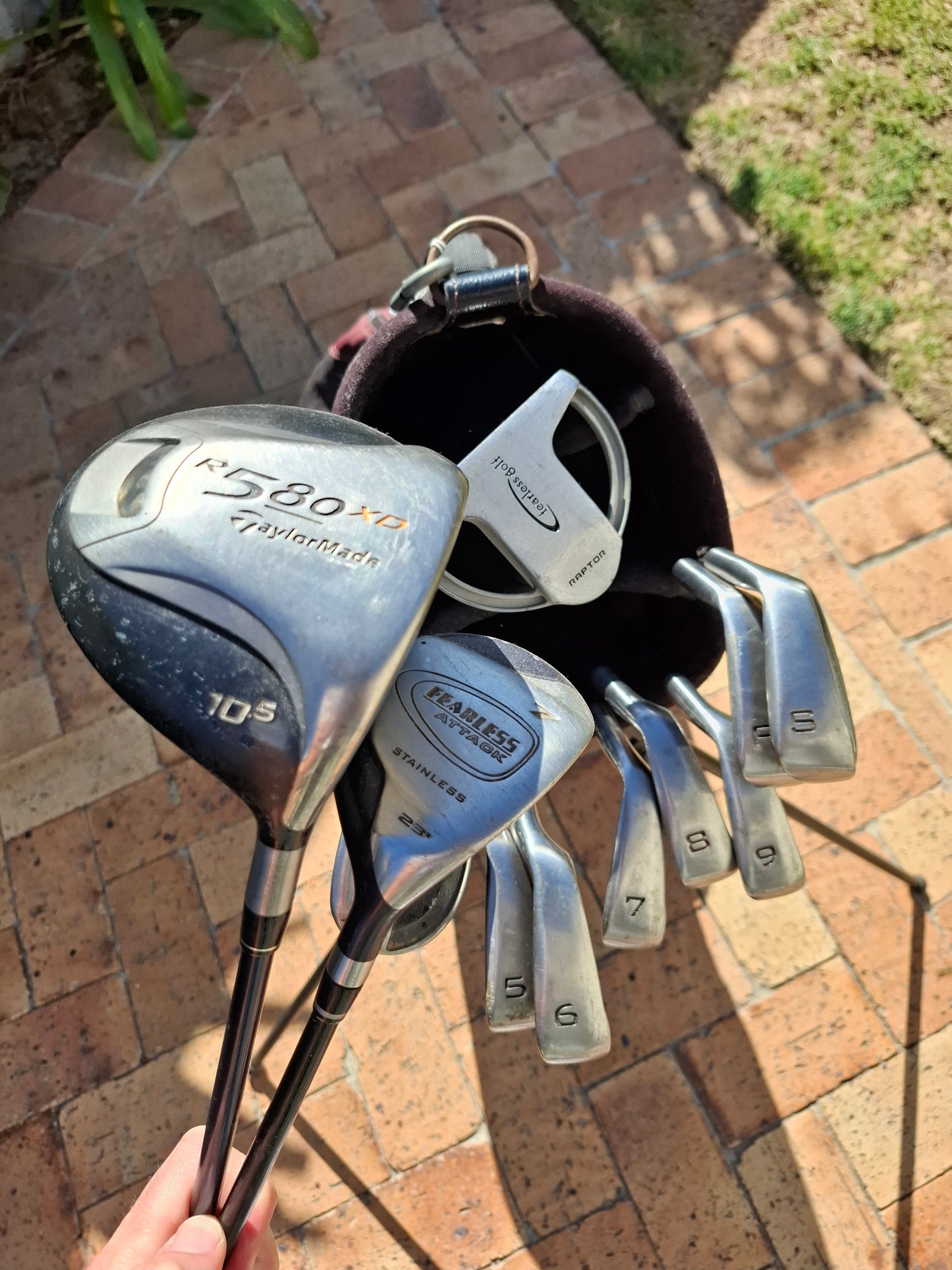 Golf Set with PGA Irons in Great Condition.