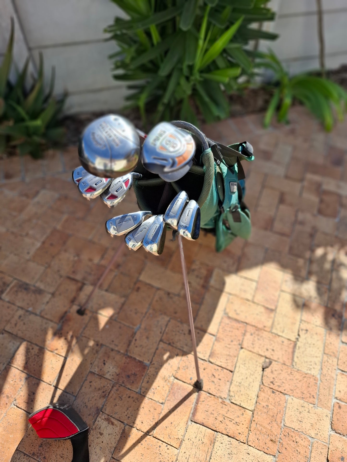 Complete Golf Set with New Tiger Shark Hybrid Irons