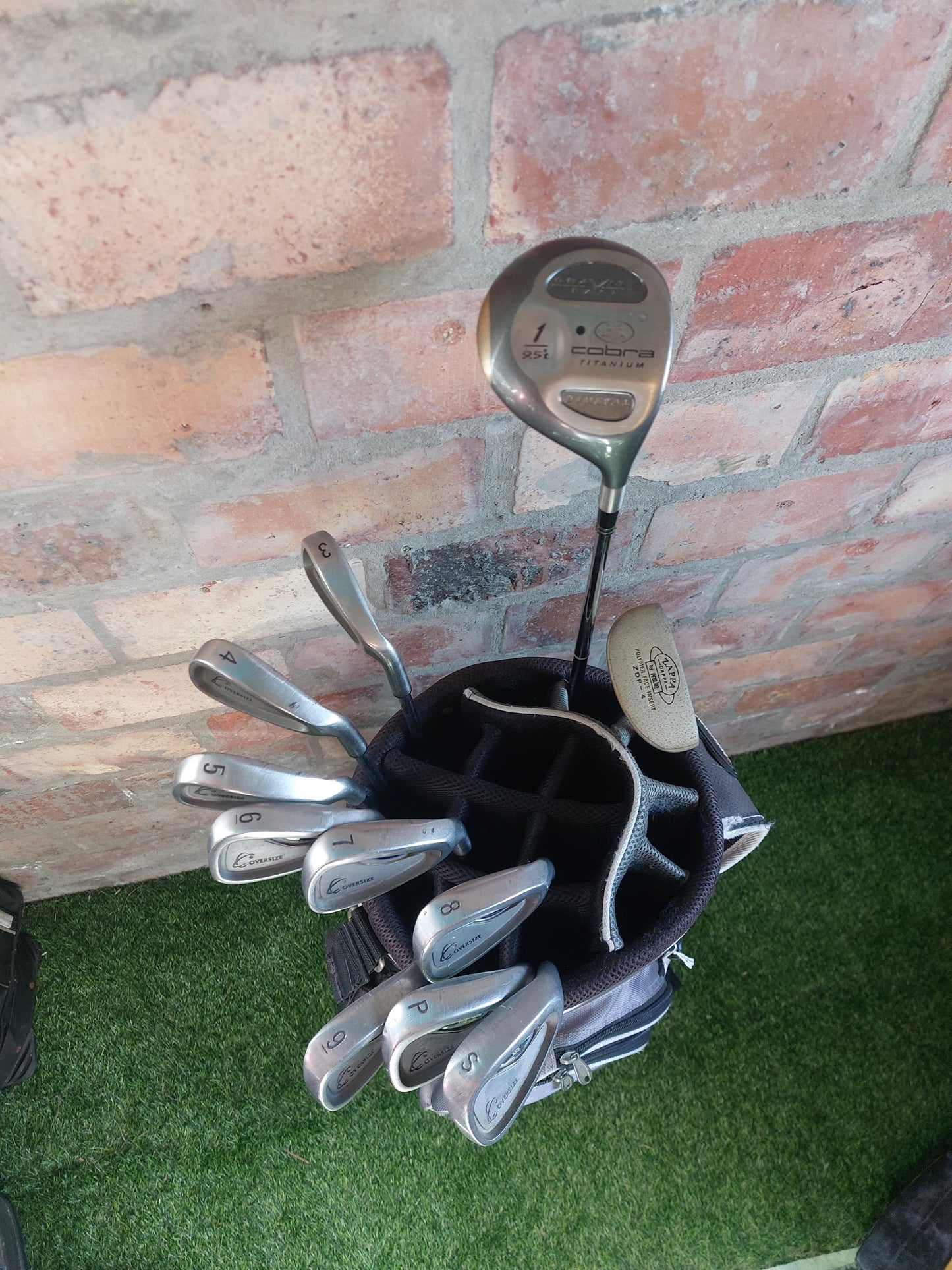Cobra 9.5° Driver & Tour Series 355 Irons Complete Golf Set | Pre-Owned