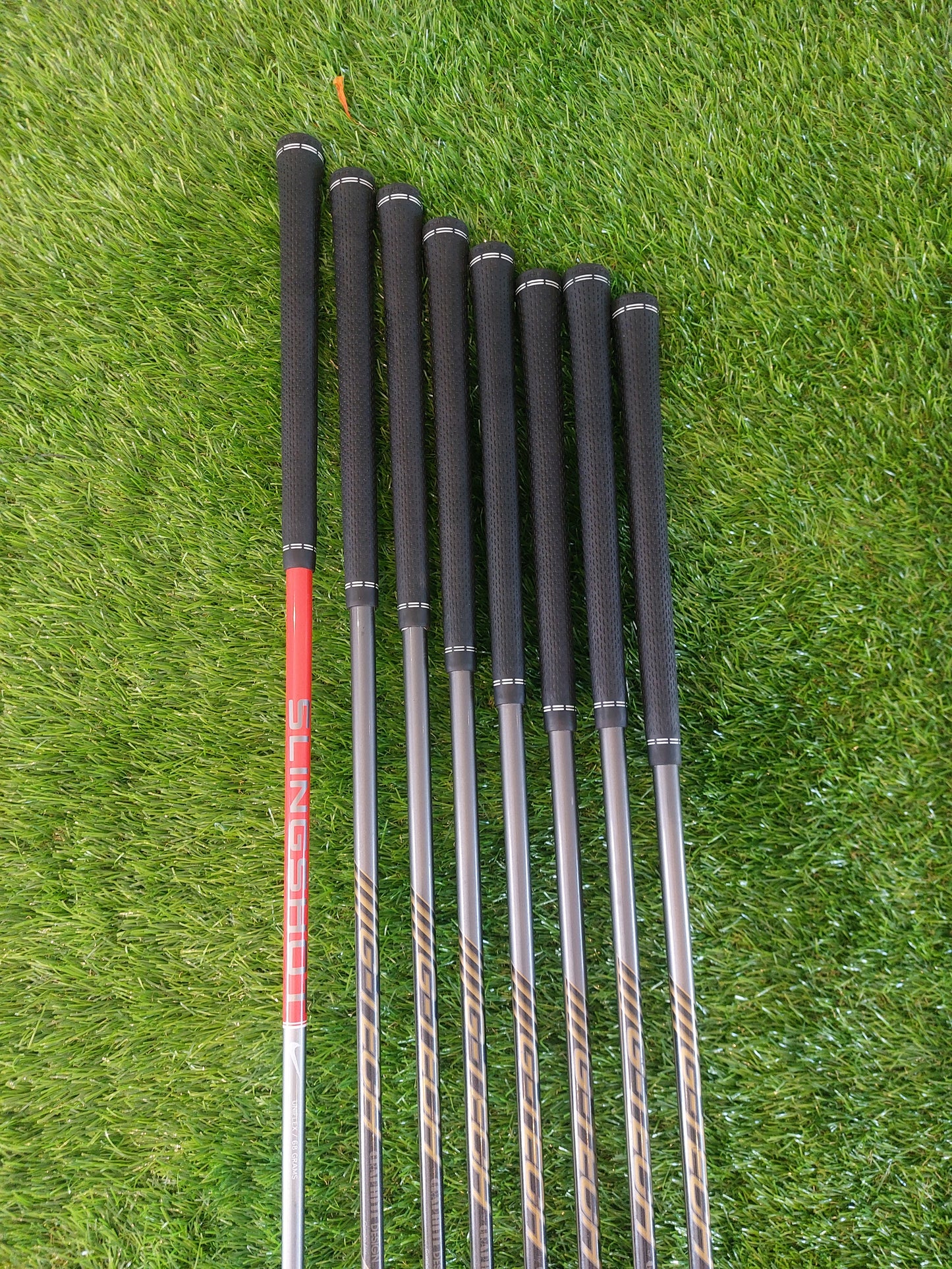Nike Slingshot 4 Hybrid, 5i-SW with G-Tech Uniflex Graphite Shafts
