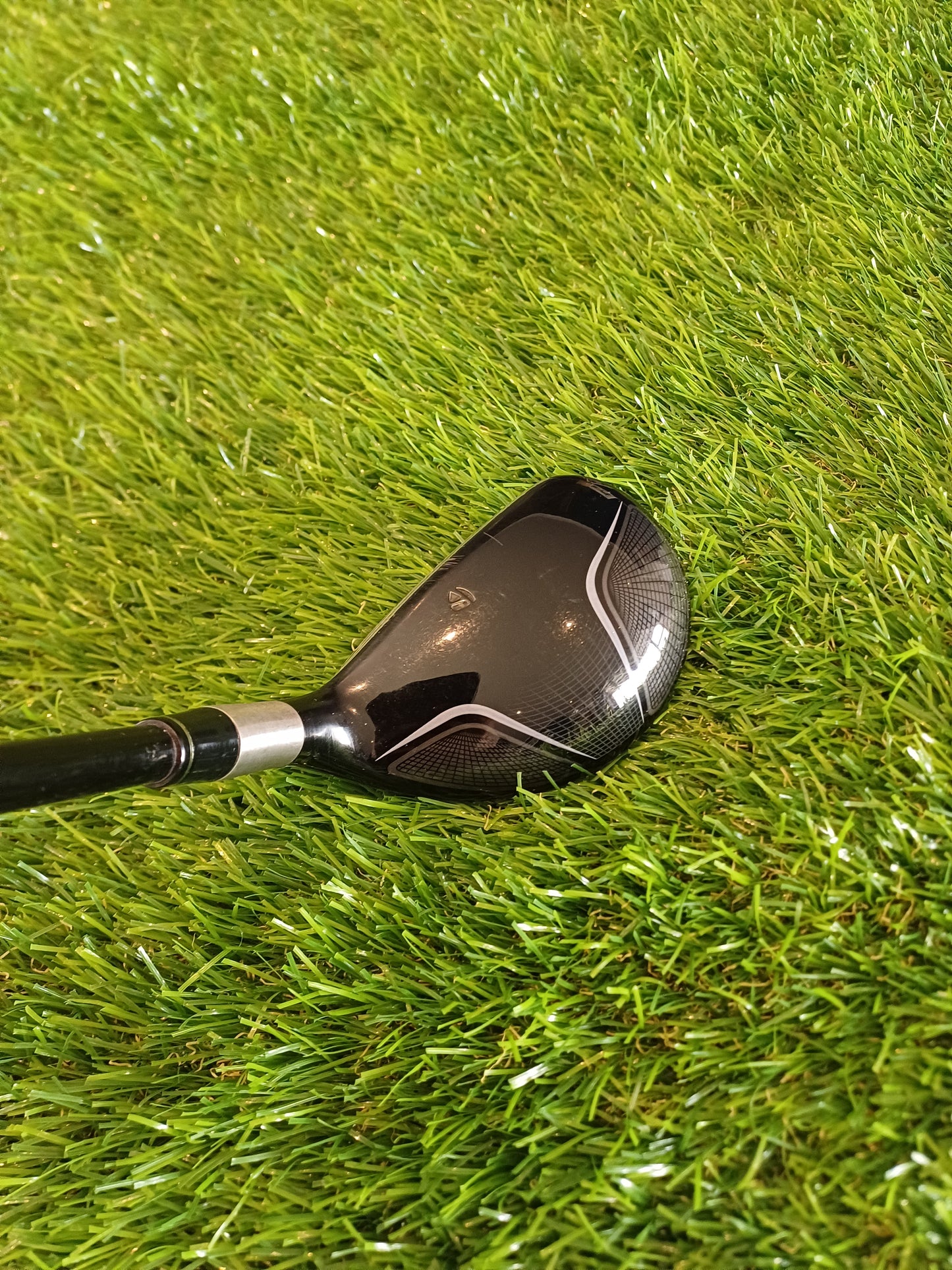 TaylorMade Burner Rescue 22 Degree 4 Hybrid TaylorMade REAX 65g Regular Flex with Headcover