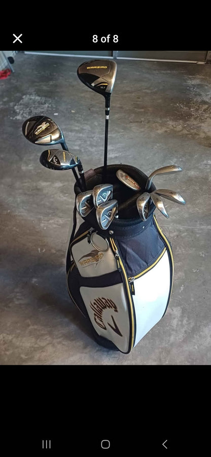 Callaway Warbird golf Club set 2021 package