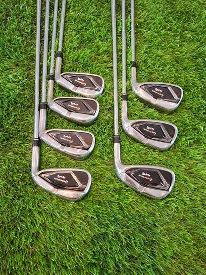 Taylormade M4 (2021) 4i-PW with KBS 85g Regular Shafts with NEW Mid Size Grips