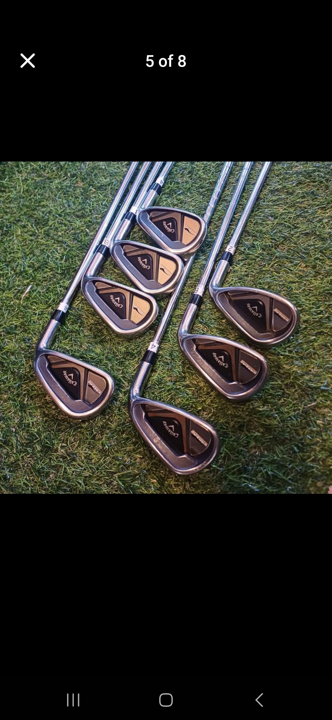 Callaway Warbird golf Club set 2021 package