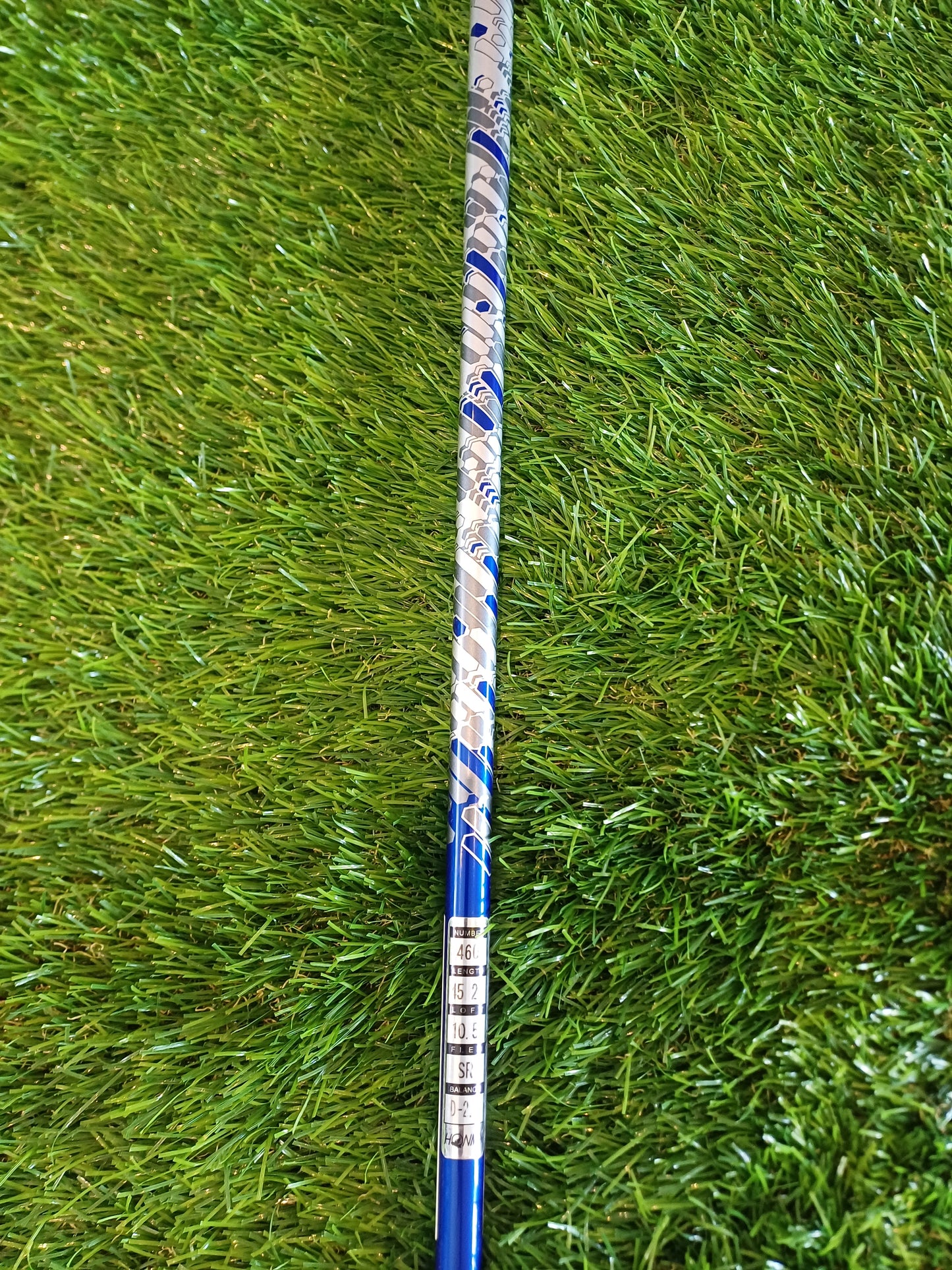 Homna TW747 10.5 degree driver with Sakata Vizard FP-6SR senior shaft no cover