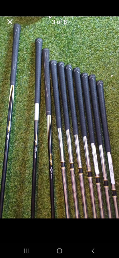 Callaway Warbird golf Club set 2021 package