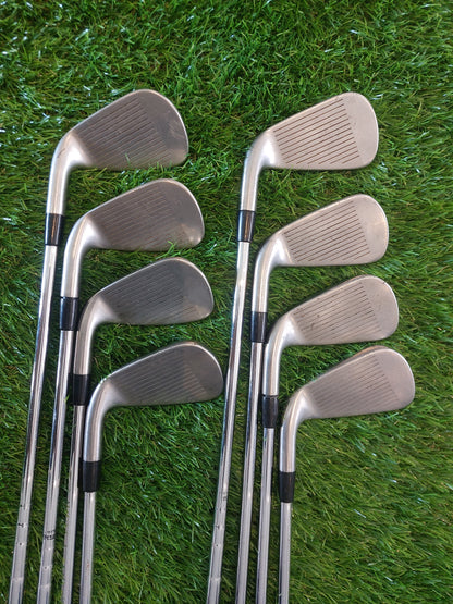 Titleist AP1 716 3i-PW with XP90 S300 Stiff Shafts and New OS Lampkin Grips