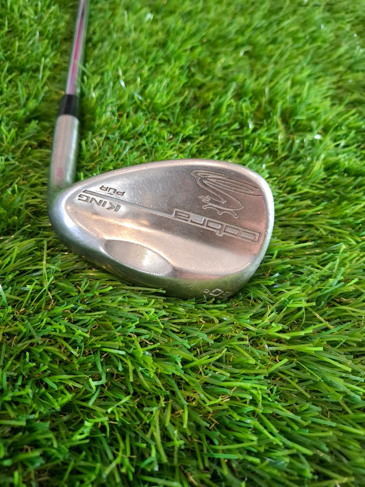 Cobra King Pur 60° Wedge with Cobra Stiff Shaft.