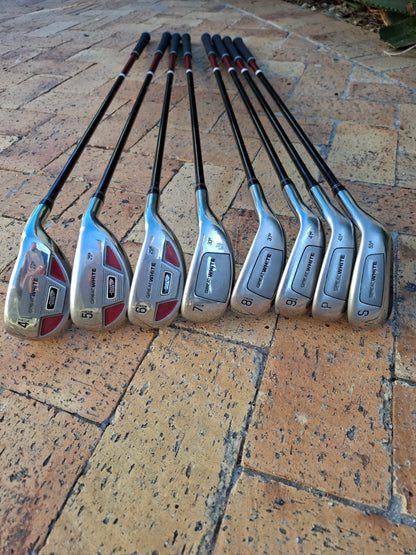 Complete Golf Set with New Tiger Shark Hybrid Irons