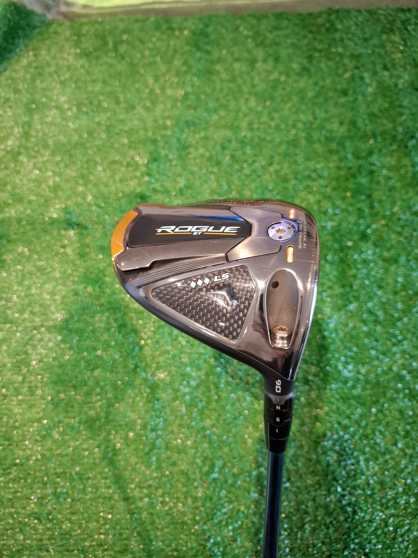 Callaway Rogue ST LS 9° Adjustable Driver with Hzrdus Smoke 6.0 60g Stiff Shaft